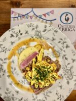 Tagliata di Grigia Alpina con Ovuli freschi