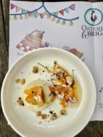 Bianco Mangiare e pesche
