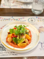 Panzanella ai quattro pomodori