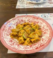 Agnolotti del Plin al Cervo con Fichi al Rosmarino